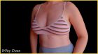 Wife stuns in printed bra