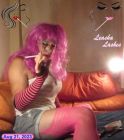 Sissy Violet Smoking - Leasha Lashes 9