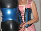 s040img0003 - A fetish couple in latex corsets