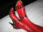 s039img0102 - Fetish sex in red rubber stockings