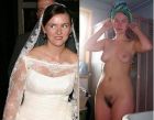 bride dressed not dressed 