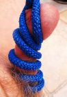 Jennifer Ann cbt with blue rope-12